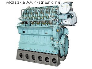 Akasaka AX diesel engine