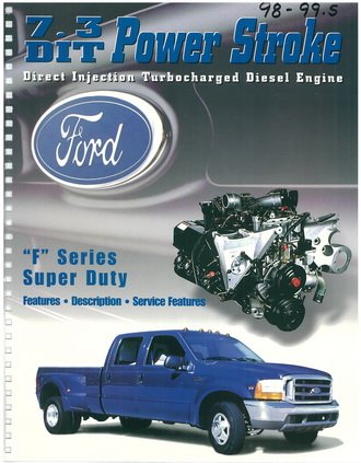 Ford 7.3L DIT F Series Super Duty Engine