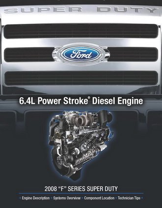 Ford 6.4L 2008 F Series Super Duty Engine