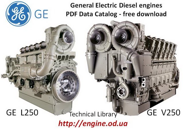 GE L250 & V250 Diesel Engines Catalog