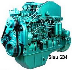 Sisu-Valmet engine