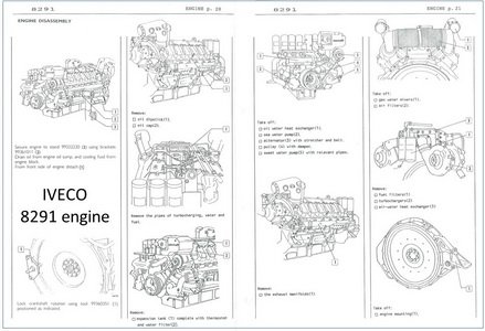 Iveco 8291 engine