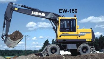 EXCAVATOR AKERMAN EW-150