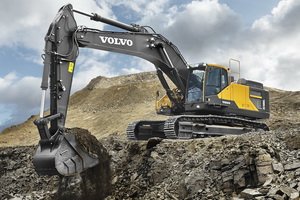 Volvo crawler excavator EC480E