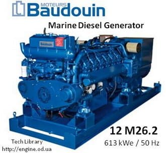 Baudouin marine diesel generator Catalogue