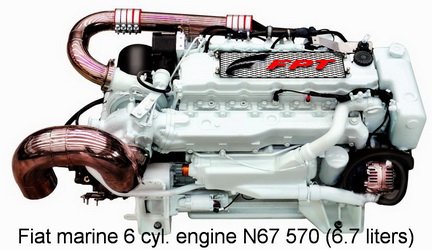 Fiat marine N67 engine