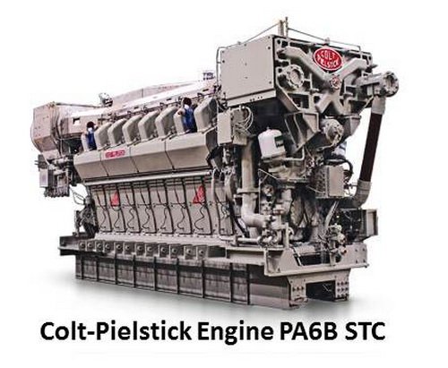 Pielstick PA6B STC engine