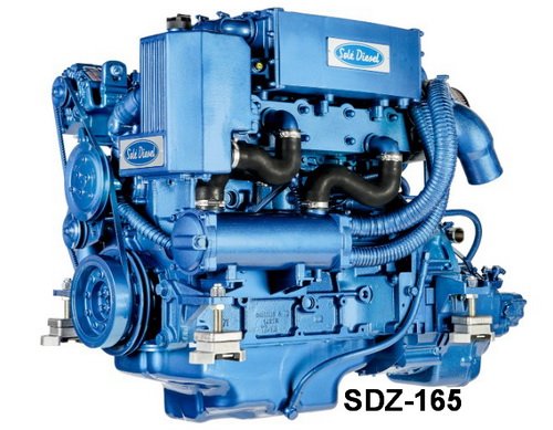 Sole diesel engine SDZ-165