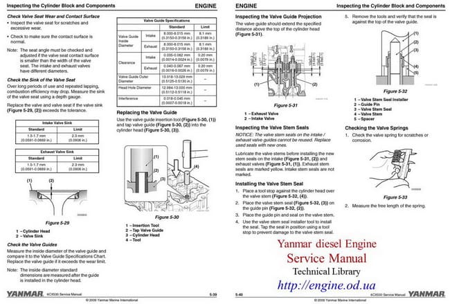 Yanmar Marine diesel engine