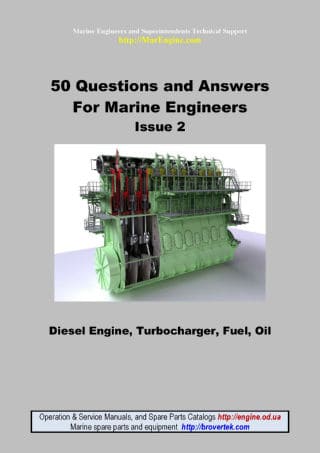 Marine Engineering Interview Questions and Answers, PDF, Diesel Engine