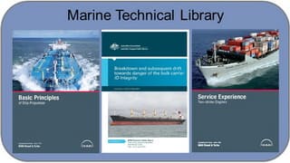 Marine technical library