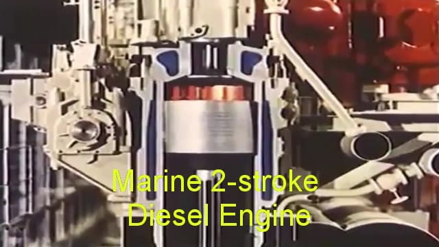 Marine Two stroke engine explanation
