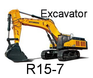 Hyundai Excavator R15-7