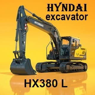 Hyundai Excavator HX380 L